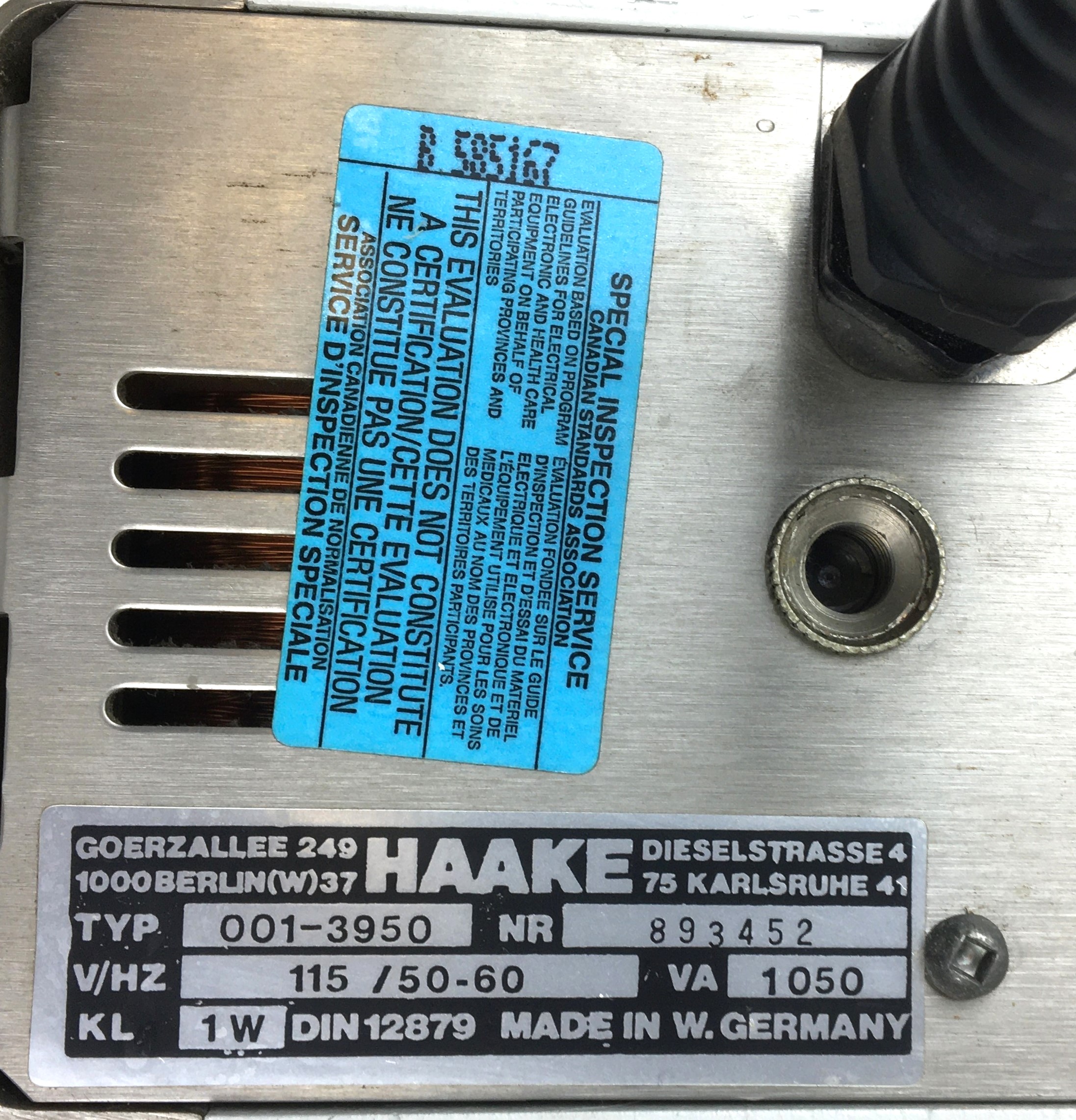 Used Haake D1-K15 Refrigerated Bath (4.5L)
