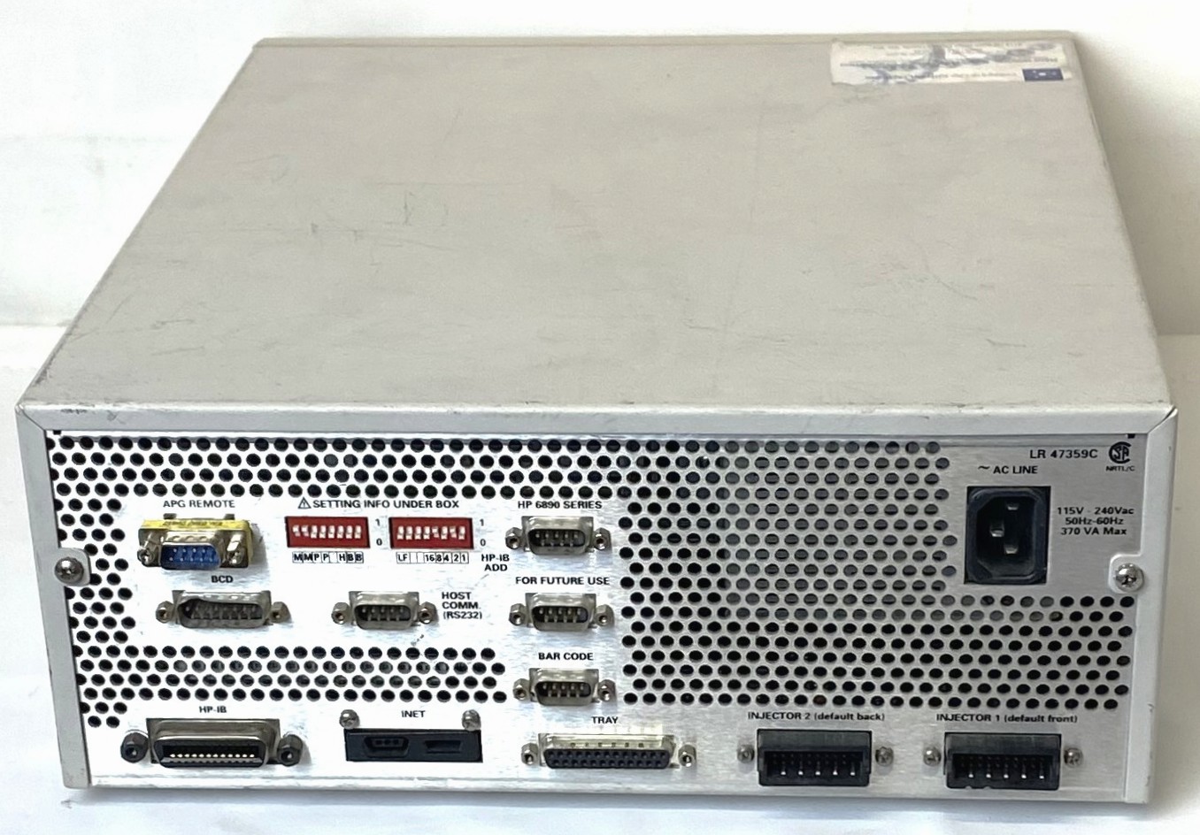 Used Hewlett Packard 6890 Series (G1530A) Dual FID Gas Chromatograph with Autosampler