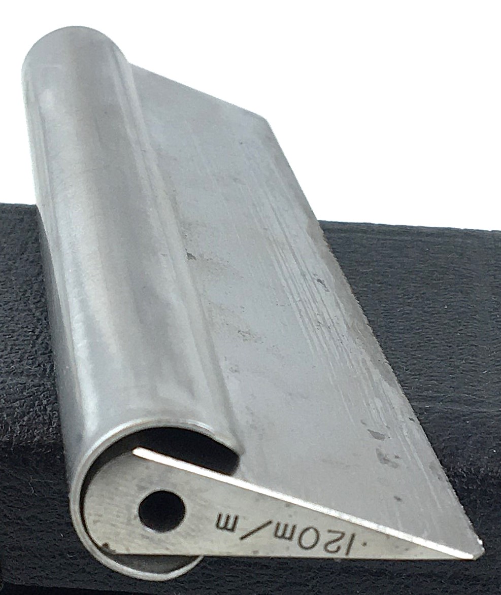 Used Bausch & Lomb 120mm Microtome Knife Blade with Case