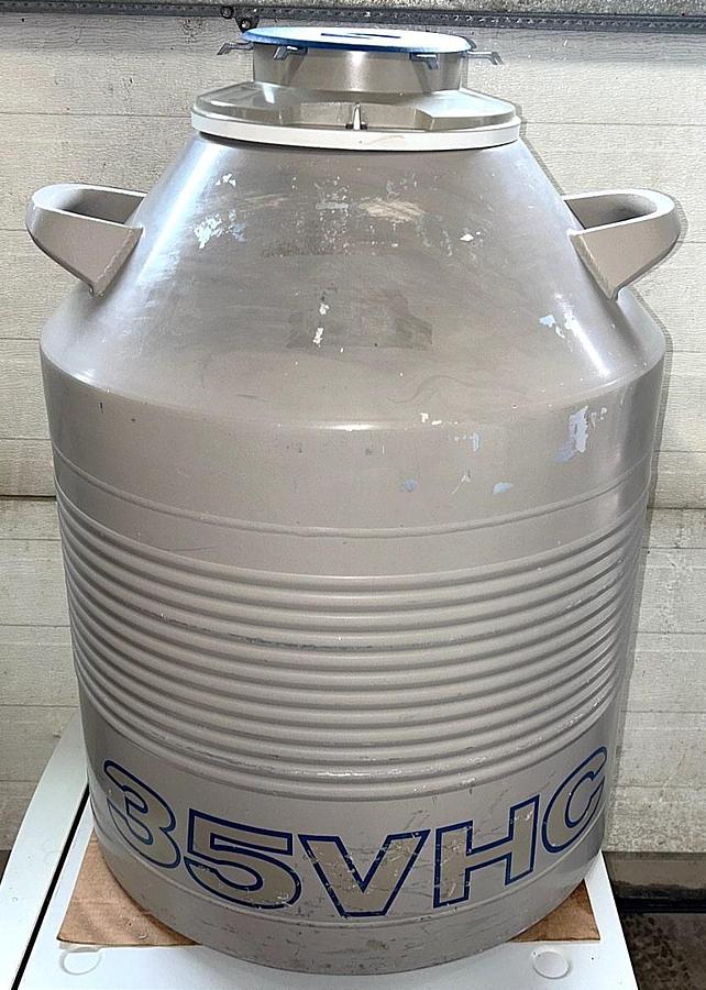Used Union Carbide 35VHC Cryogenic Storage Tank (35L)