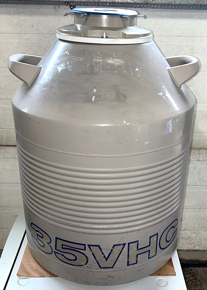 Used Union Carbide 35VHC Cryogenic Storage Tank (35L)