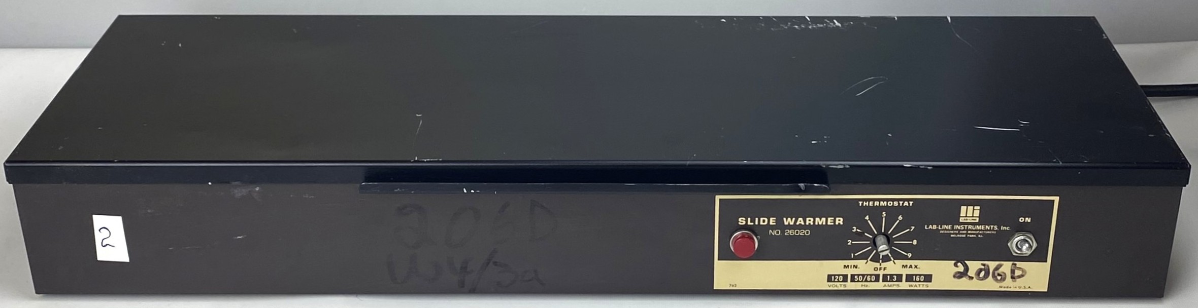 Used Lab-Line 26020 Slide Warmer