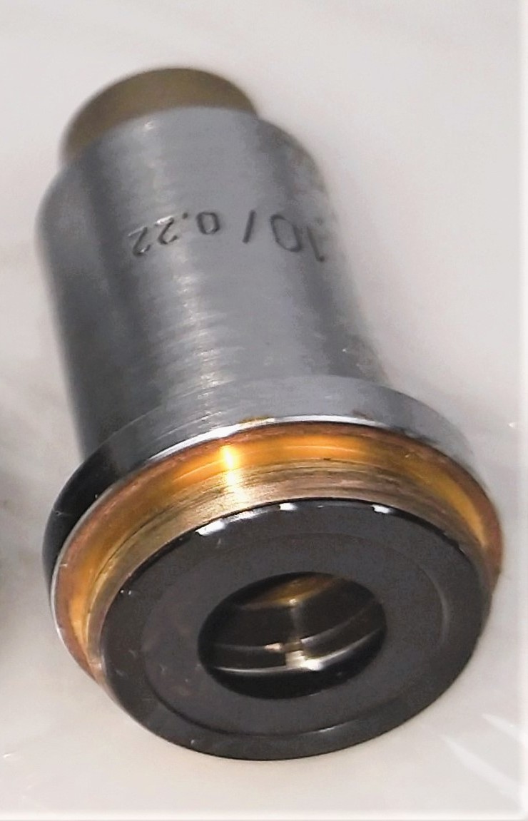 Used Carl Zeiss Inverted, Phase-Contrast Microscope with Illuminator (25X to 100X)