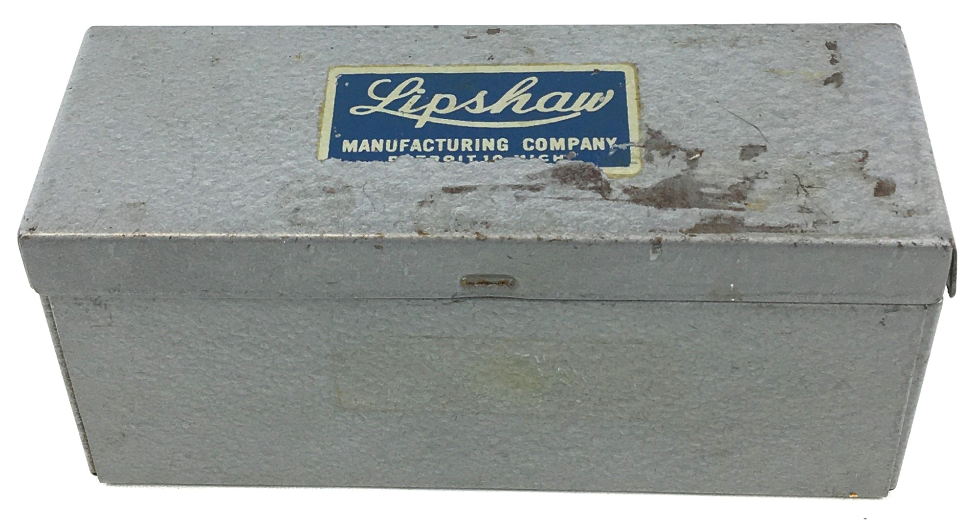 New Open Box Lipshaw 125mm Microtome Knife Blade with Sturdy Case