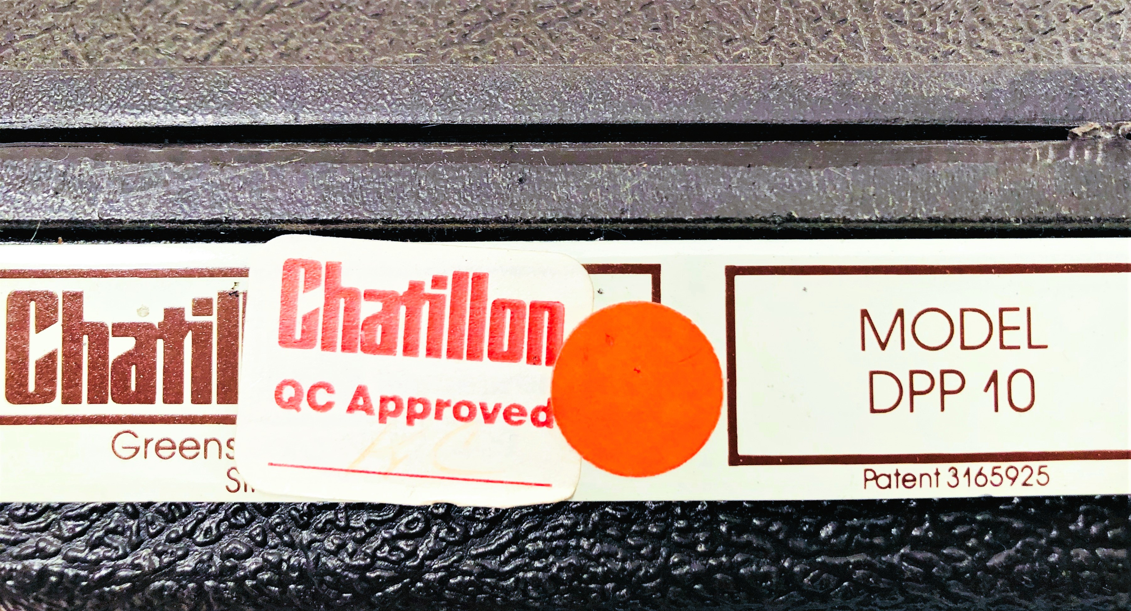 Used Chatillon DPP-10 Mechanical Force Gauge (10 lb x 0.10 lb)