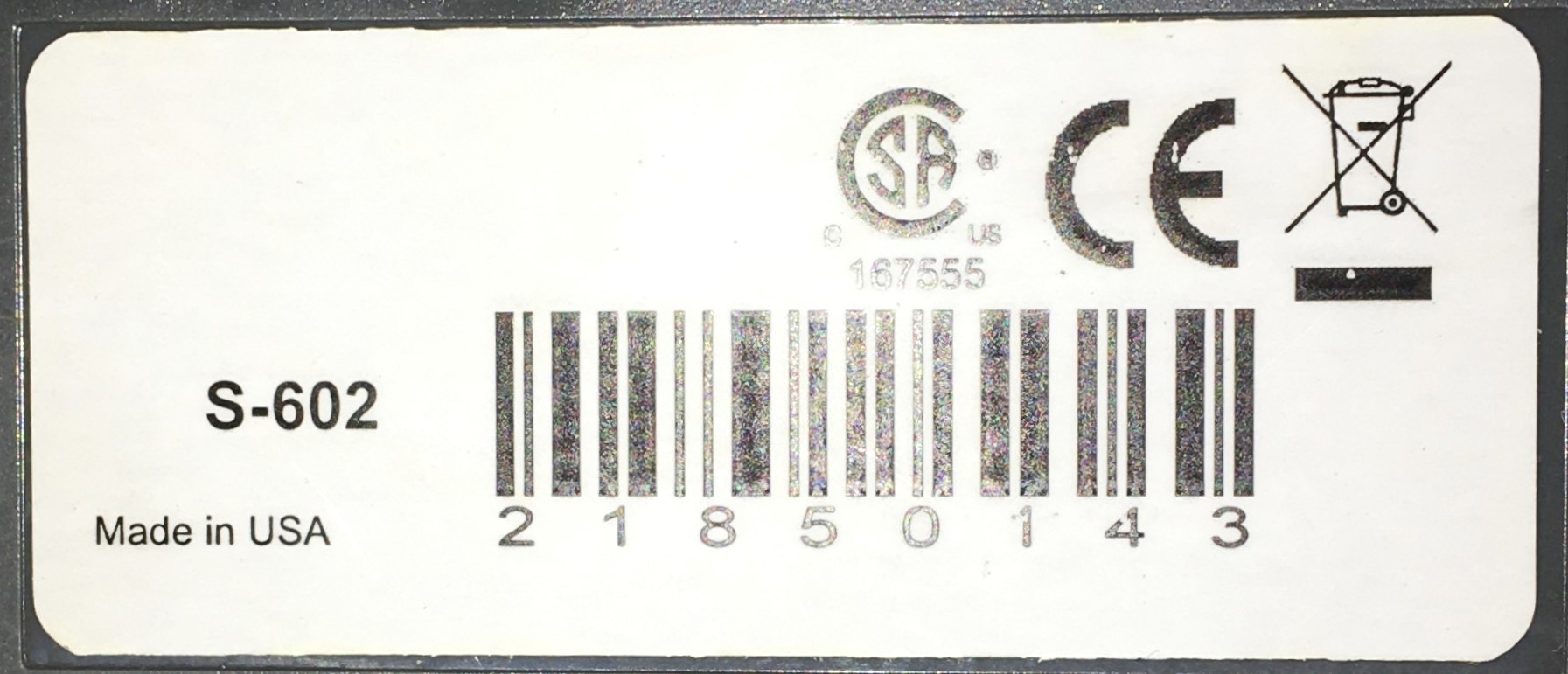 Used Denver Summit S-602 Top-Loading Balance (600g x 0.01g)