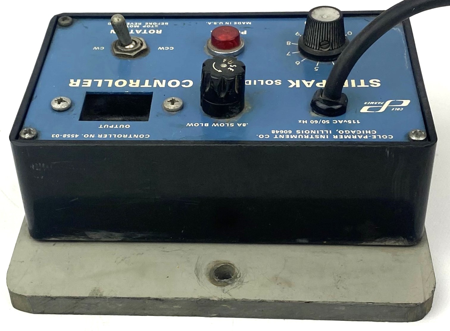 Used Cole-Parmer Stir-Pak 4558-03 Solid State Speed Control