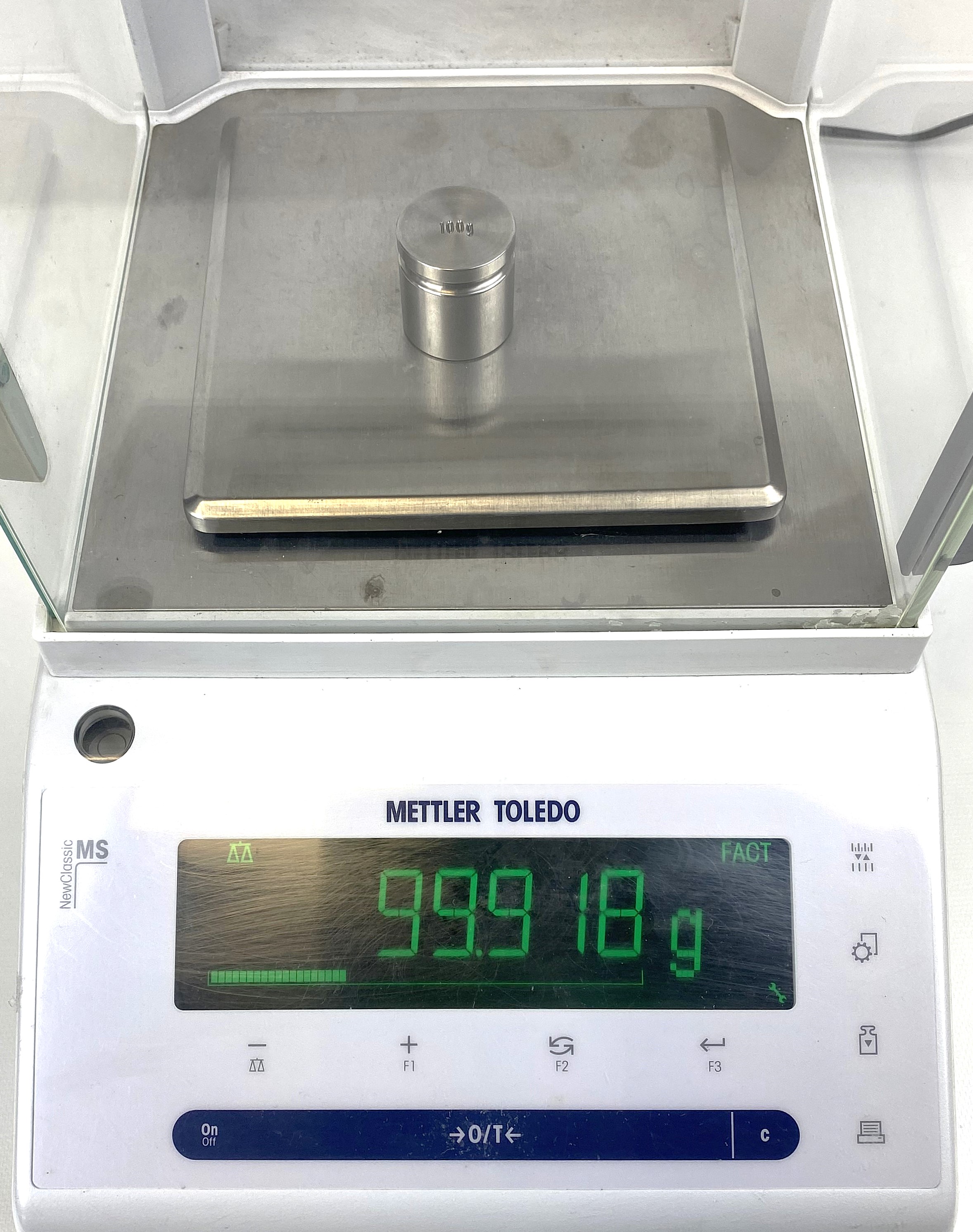 Used Mettler Toledo NewClassic MF MS303S Analytical Balance (320g x 1mg)