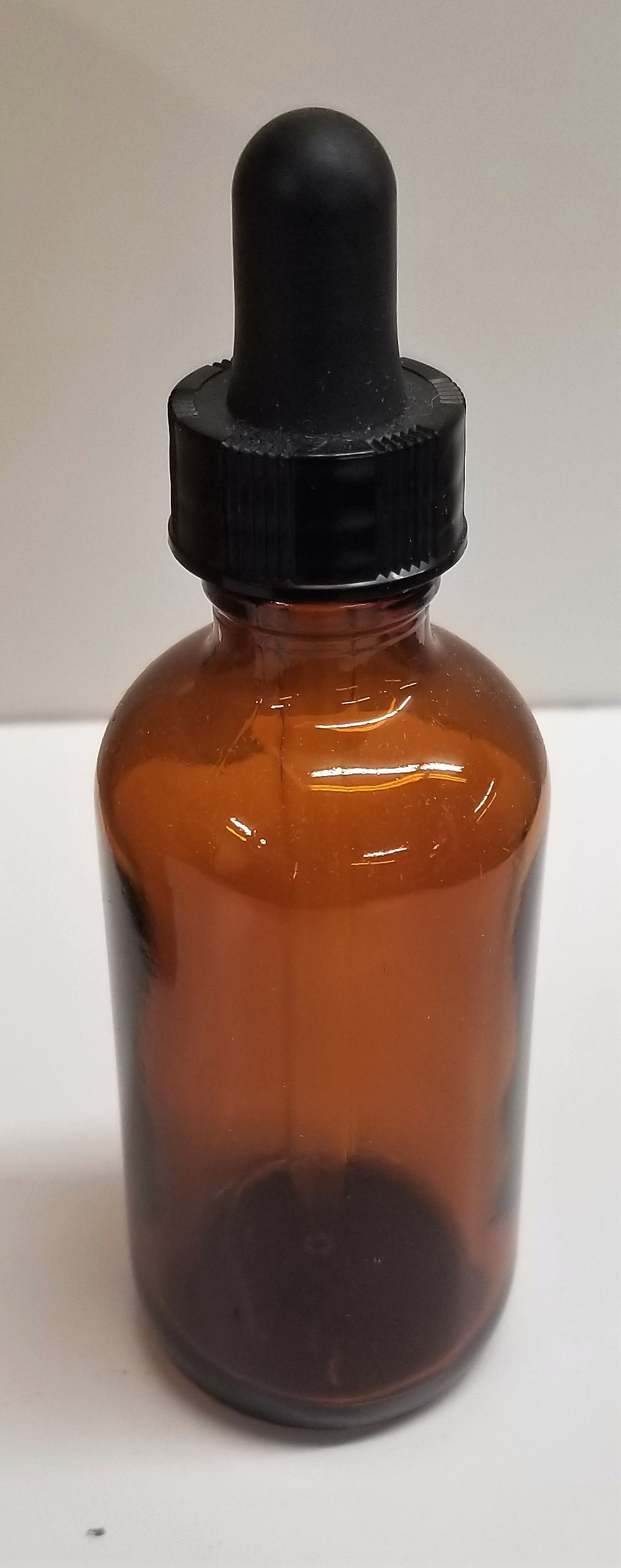 New Open Box Lot of Amber Glassware and Plasticware - Bottles and Jars