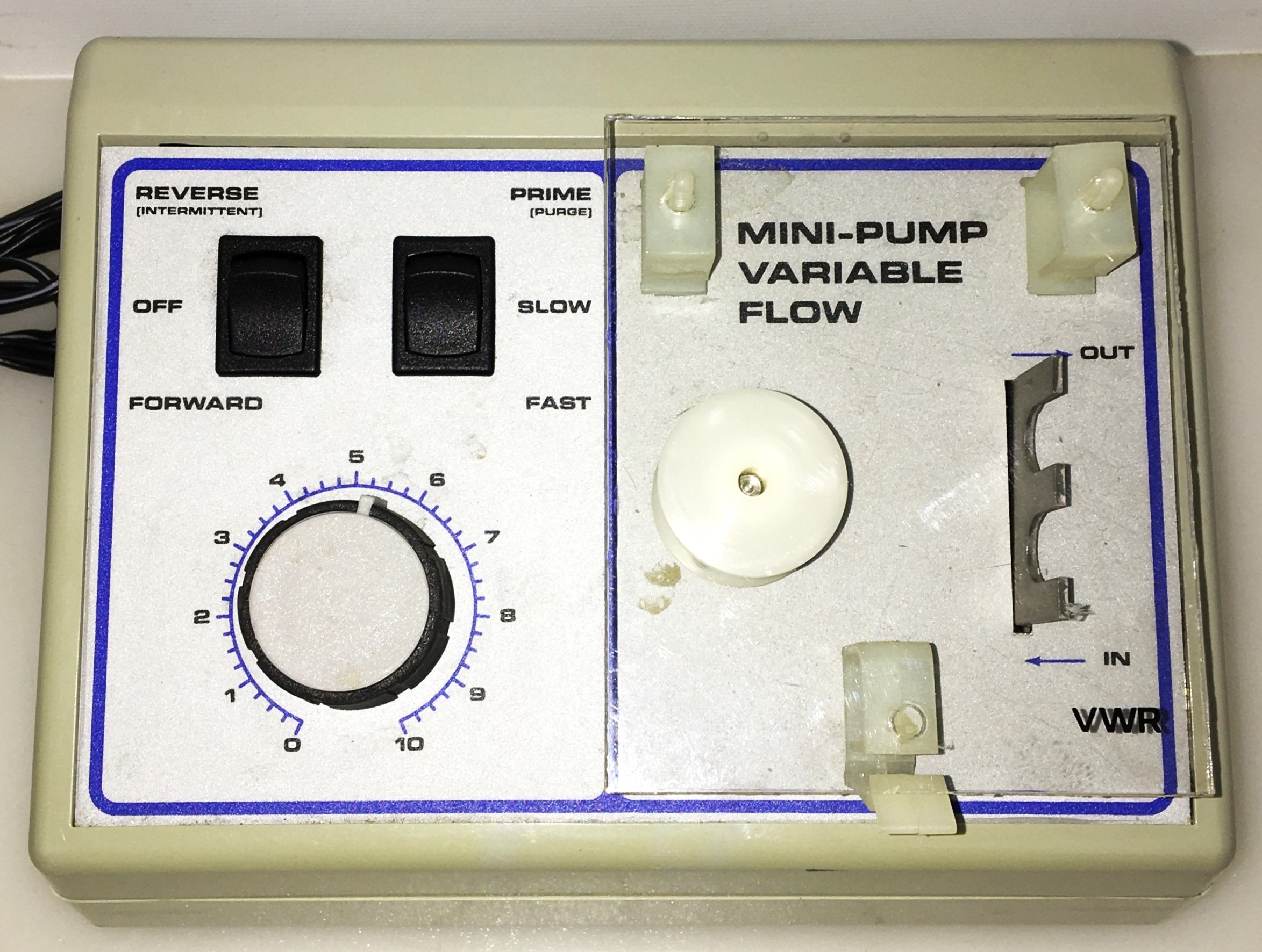 Used VWR Mini-Pump Variable-Speed Peristaltic Pump