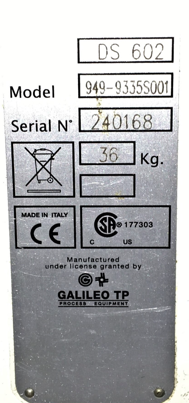 Used Varian (Agilent) DS 602 Rotary Vacuum Pump (17.6cfm)