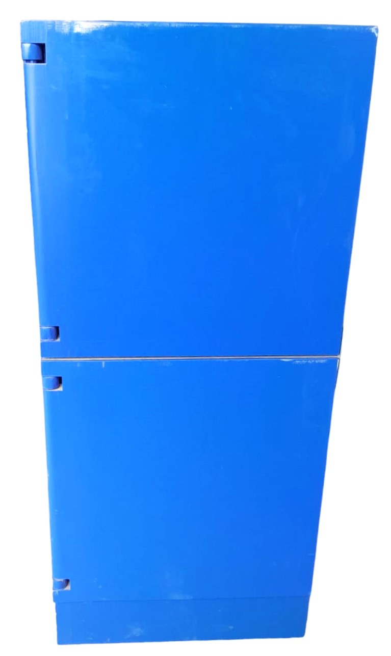 Used SciMatCo SE1460 Mini Stak-a-Cab Acid Storage Cabinet (47"W x 18"D x 41"H)