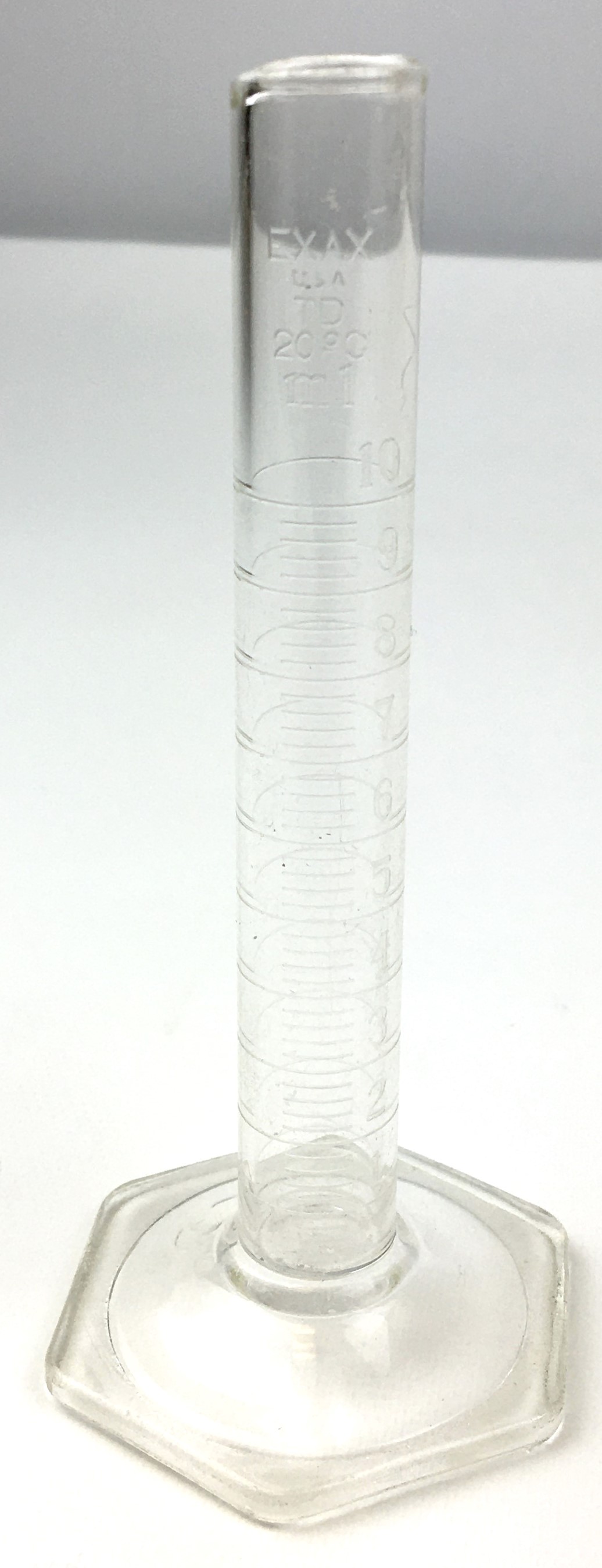 New 10mL Graduated Cylinder - Assorted Brands