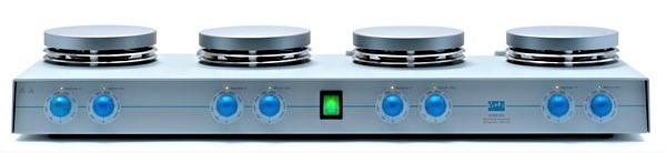 New VELP AM4 Multiplace Stirring Hot Plate