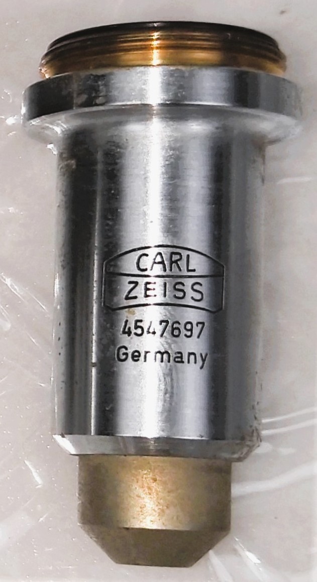 Used Carl Zeiss Inverted, Phase-Contrast Microscope with Illuminator (25X to 100X)