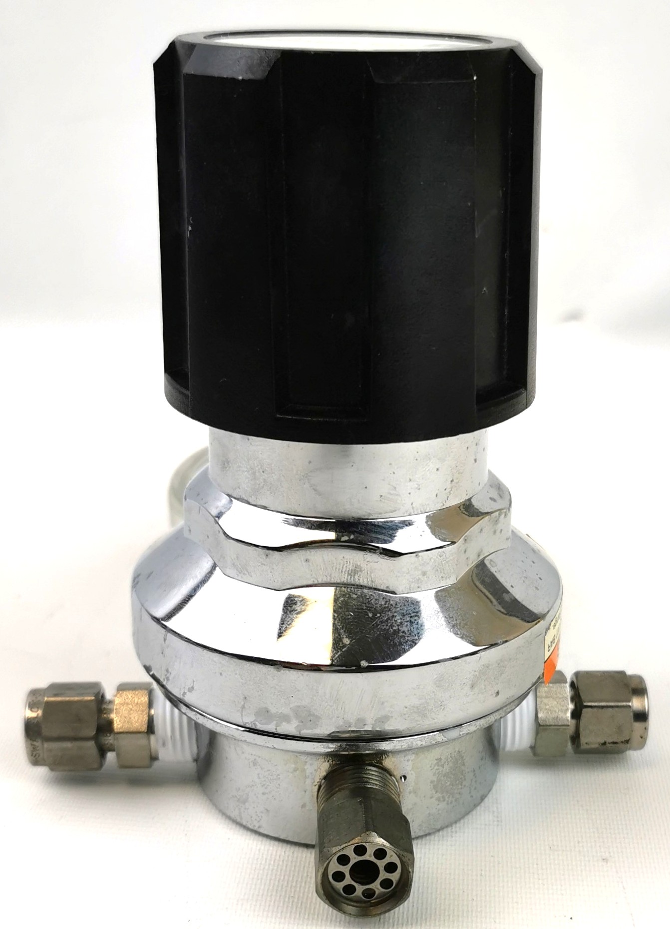 Used Liquid Air 2053022-TF4 Stainless-Steel Pressure-Reducing Regulator