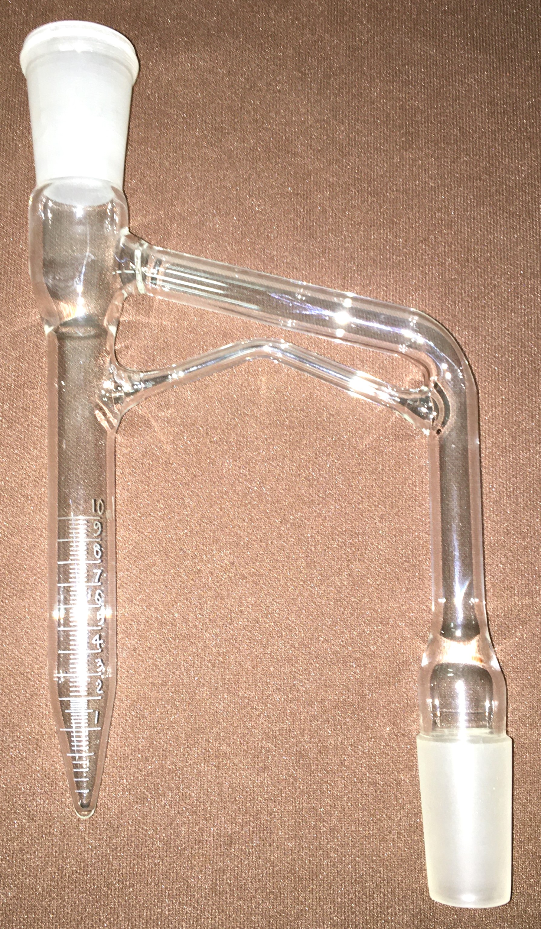 Used 10mL ASTM D95 Dean Stark Moisture Test Receiver with Return Tube