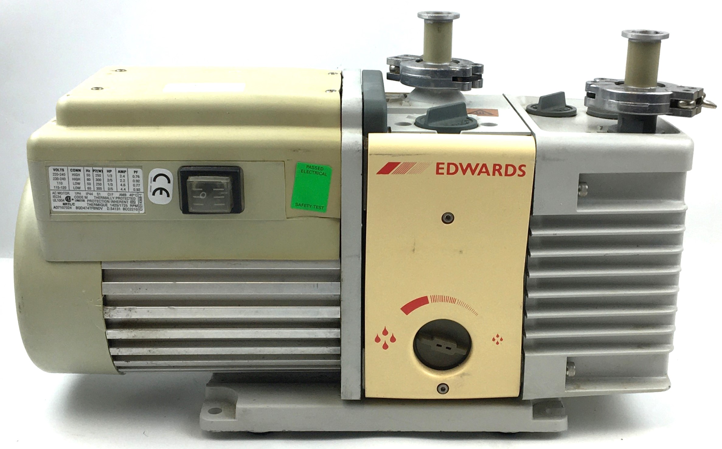 Used Edwards RV3 Rotary Vacuum Pump (2.6cfm)