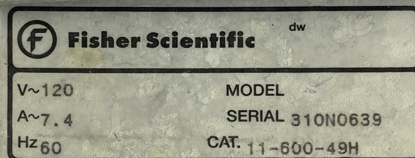 Used Fisher Isotemp 11-600-49H Hot Plate (7" x 7" Plate)