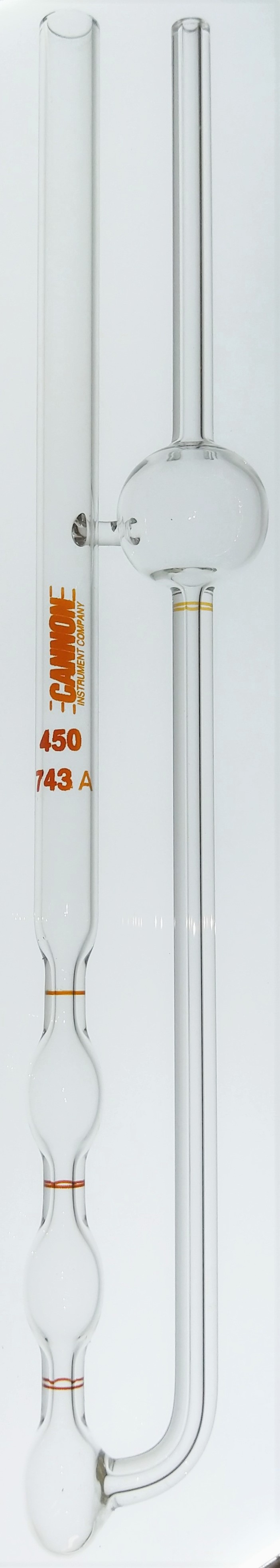New Open Box Cannon-Fenske CFOC-450 (9721-F77) Certified Opaque Viscometer Tube (Size 450)
