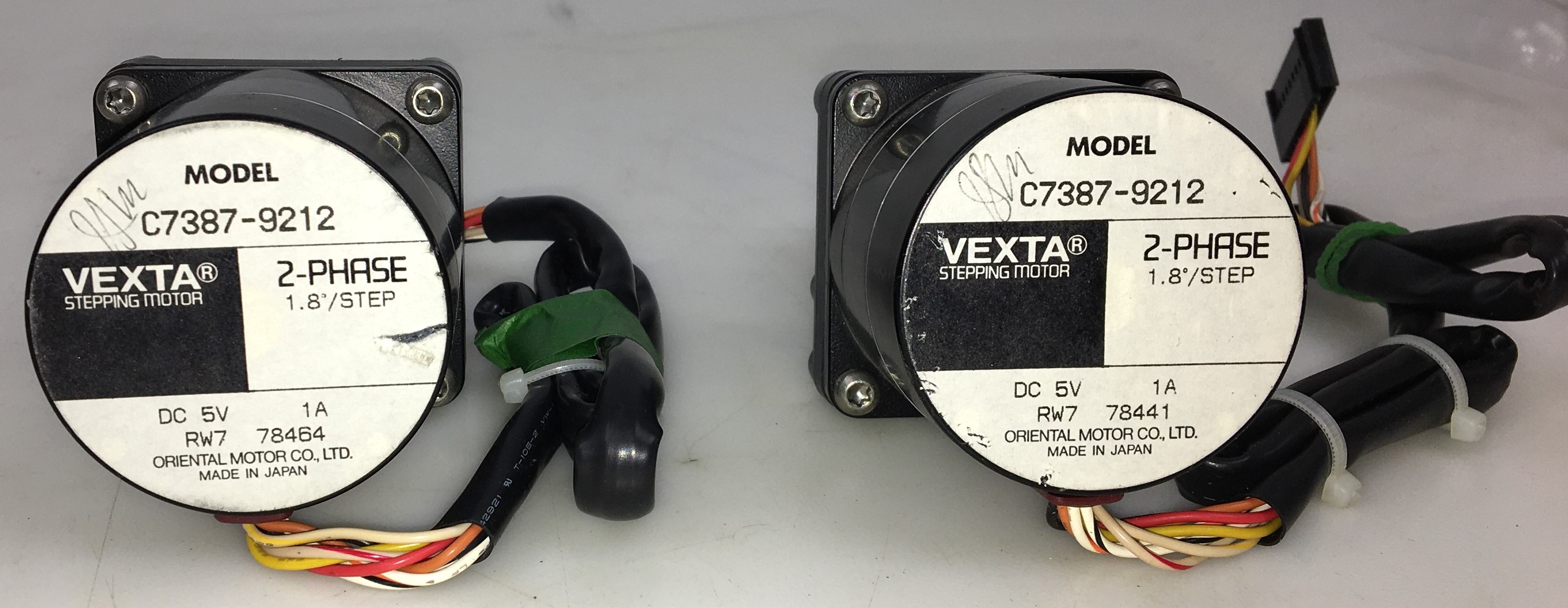 Used Vexta C7387-9212 Stepping Motor for Waters 2695 HPLC Injector