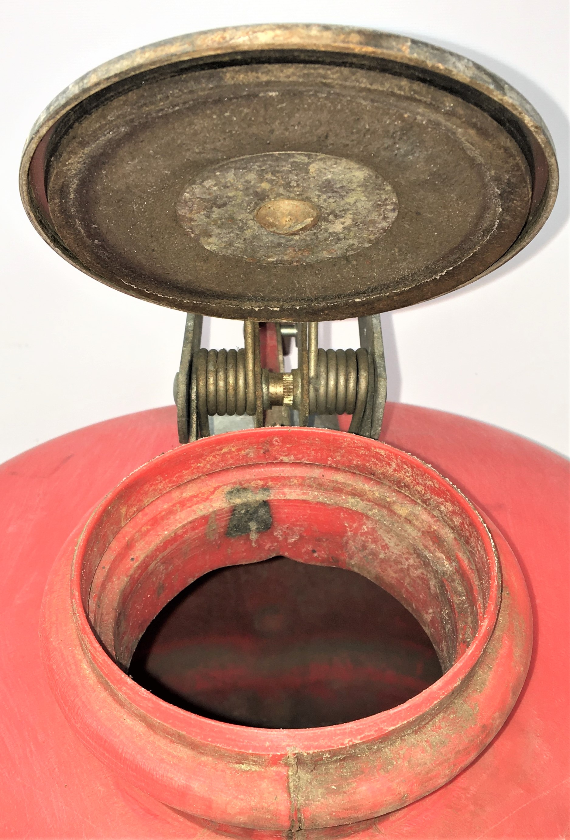 Used Justrite 12751 Safety Disposal Can - 7.5L (2 Gallon)