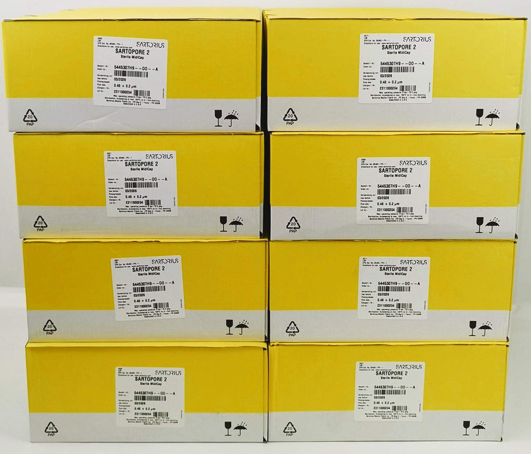 後藤専用 New open box Sartorius Sartopore 2 (5445307-H9-00-A) Midicap