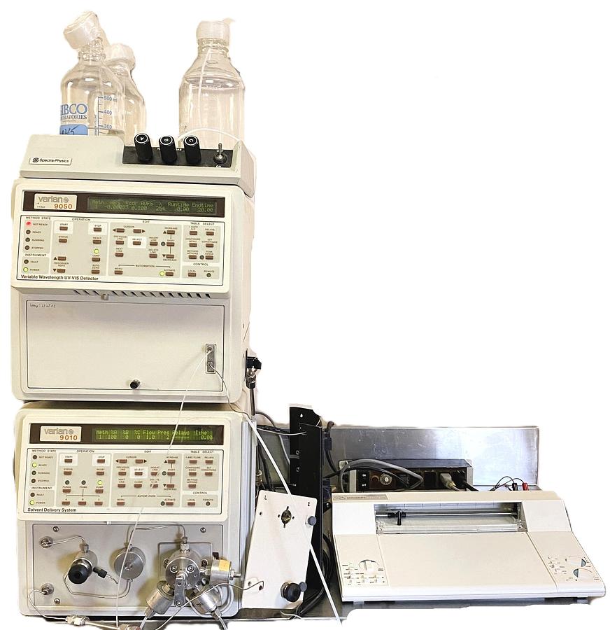 Used Varian 9000 Series UV-Visible HPLC System