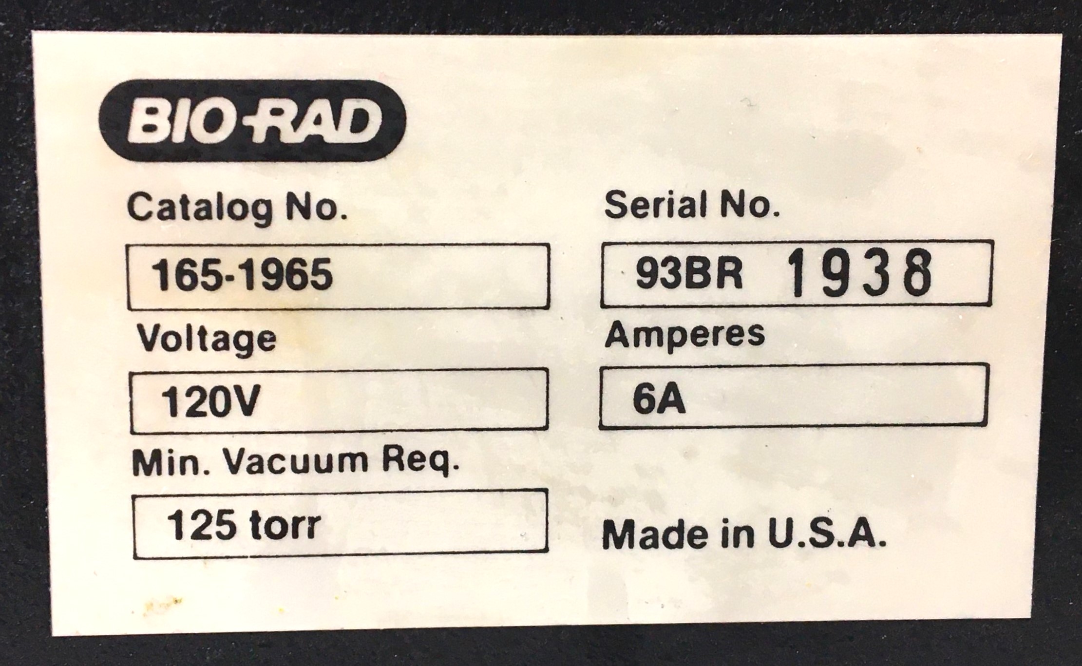 Used BioRad 483 Gel Slab Dryer