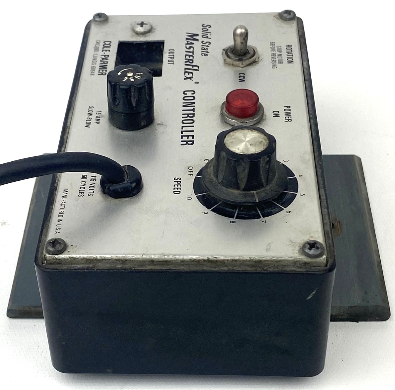 Used Cole-Parmer Masterflex Solid State Speed Control