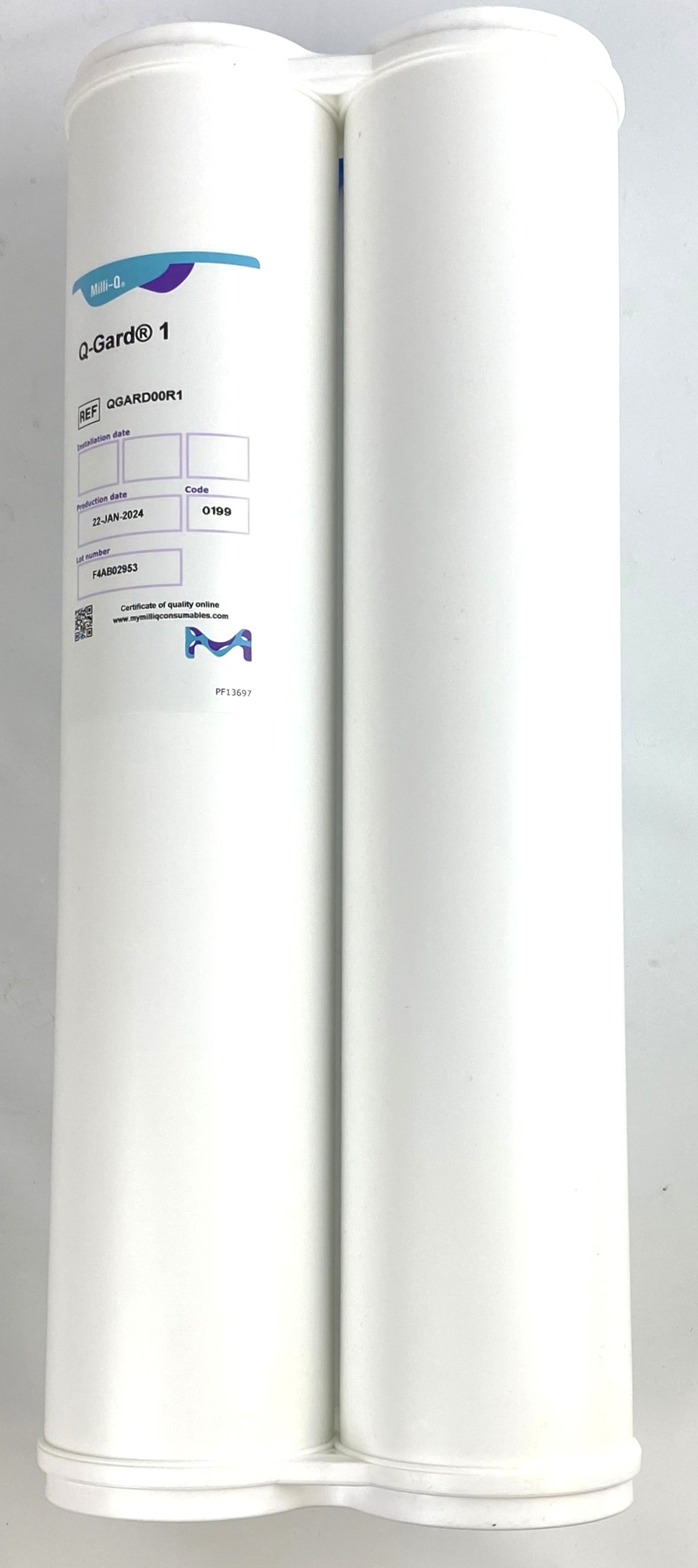New Open Box Millipore Q-Gard 1 Filter Cartridge