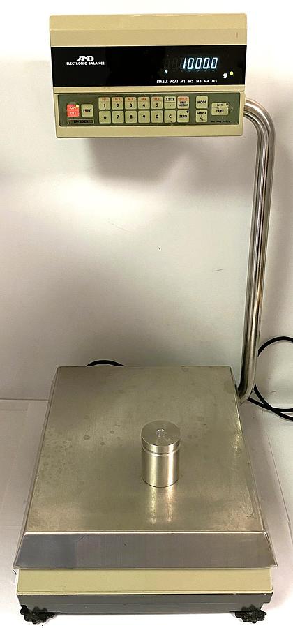 Used A&D EP-20KB Platform Balance (20kg x 0.1g / 44lbs x 0.0005lbs)