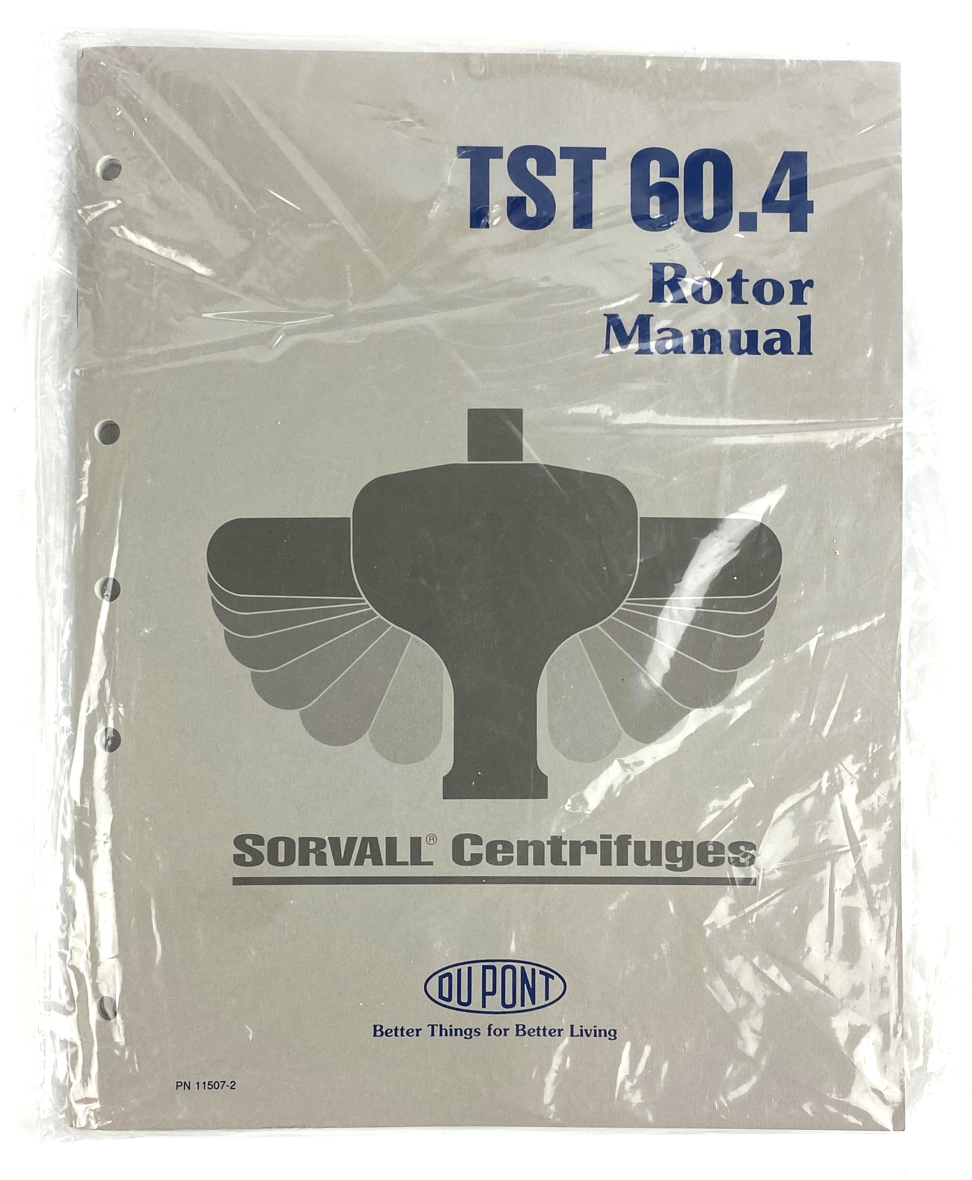 Used Sorvall TST-60.4 Swing-Out Rotor with Rack of Tubes (6 × 4.4mL)