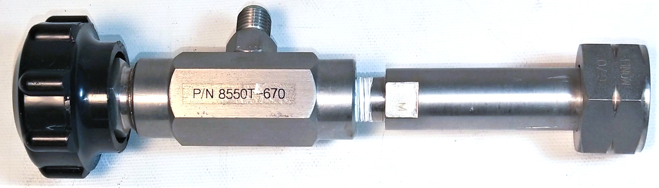 Used Airgas Monel 8550T-670 Flow Control Valve