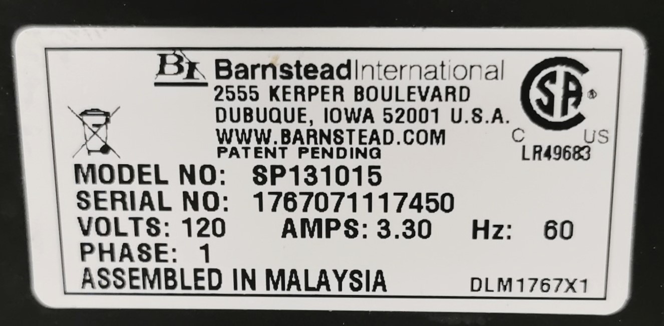 Used Thermo Cimarec SP131015 Stirring Hot Plate (4" x 4" Plate)