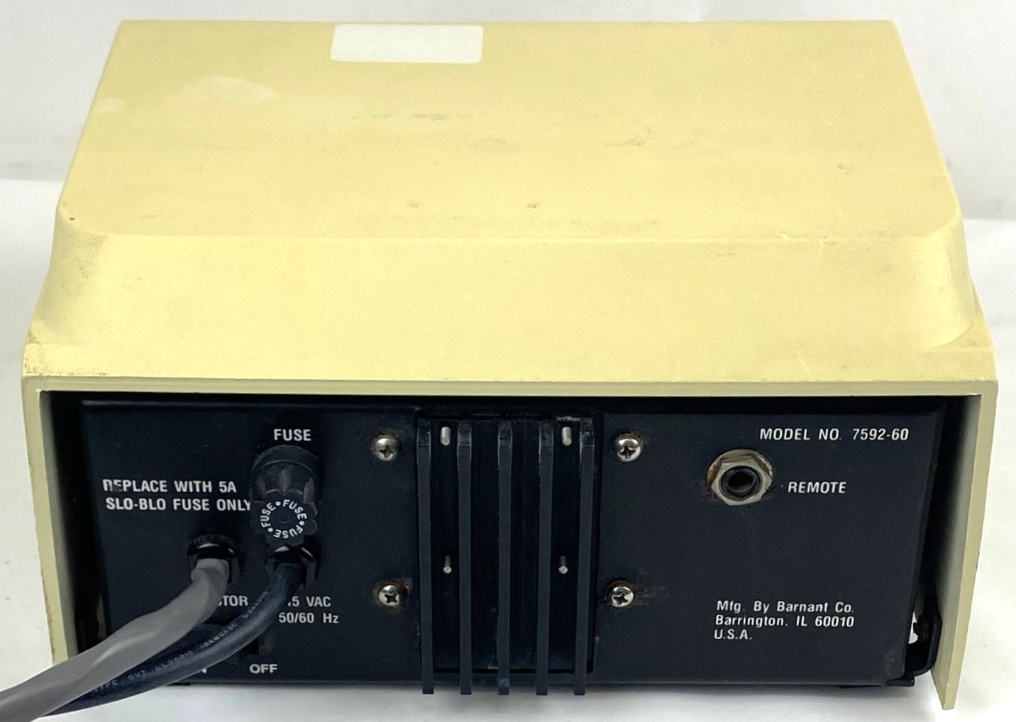 Used Cole-Parmer Masterflex 7592-60 Pump Controller