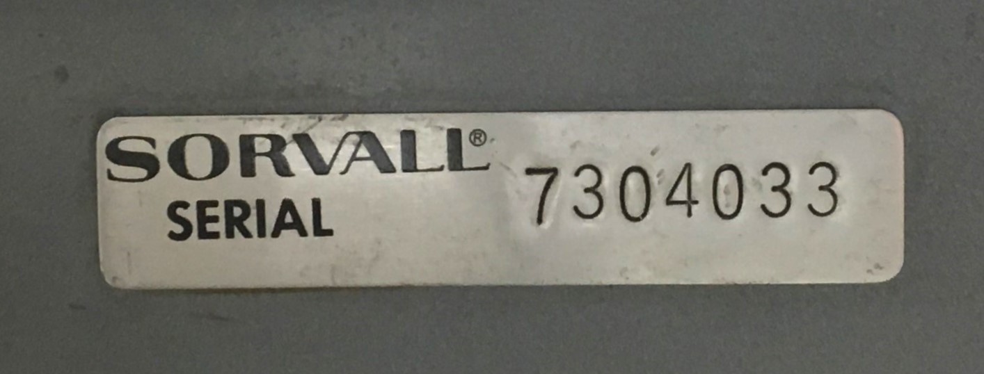 Used Sorvall Omni-Mixer 17150 Homogenizer with Sealed Chamber Assembly