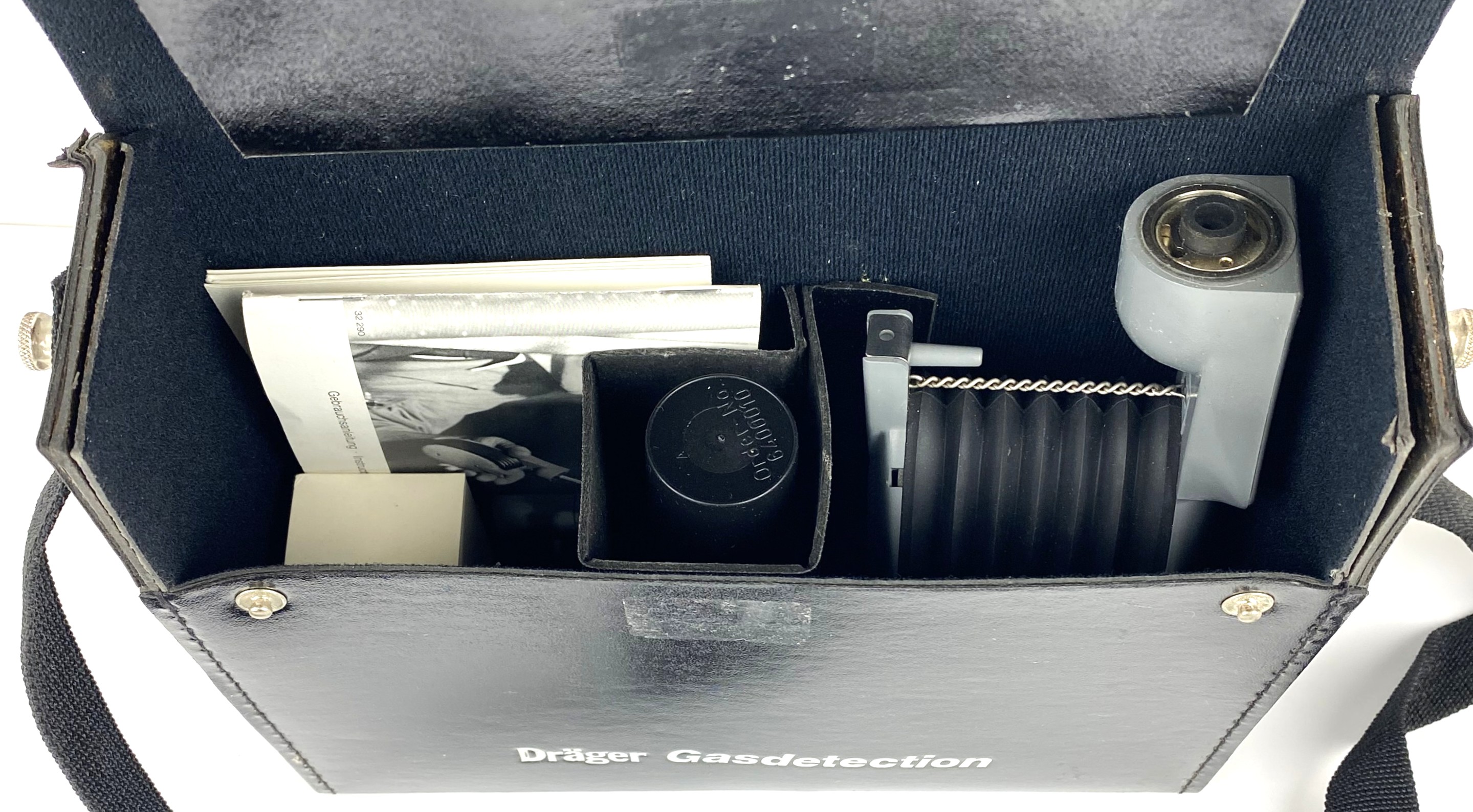 Used Draeger Model 31 Multi-Gas Detector Pump with Case and Assorted Tubes