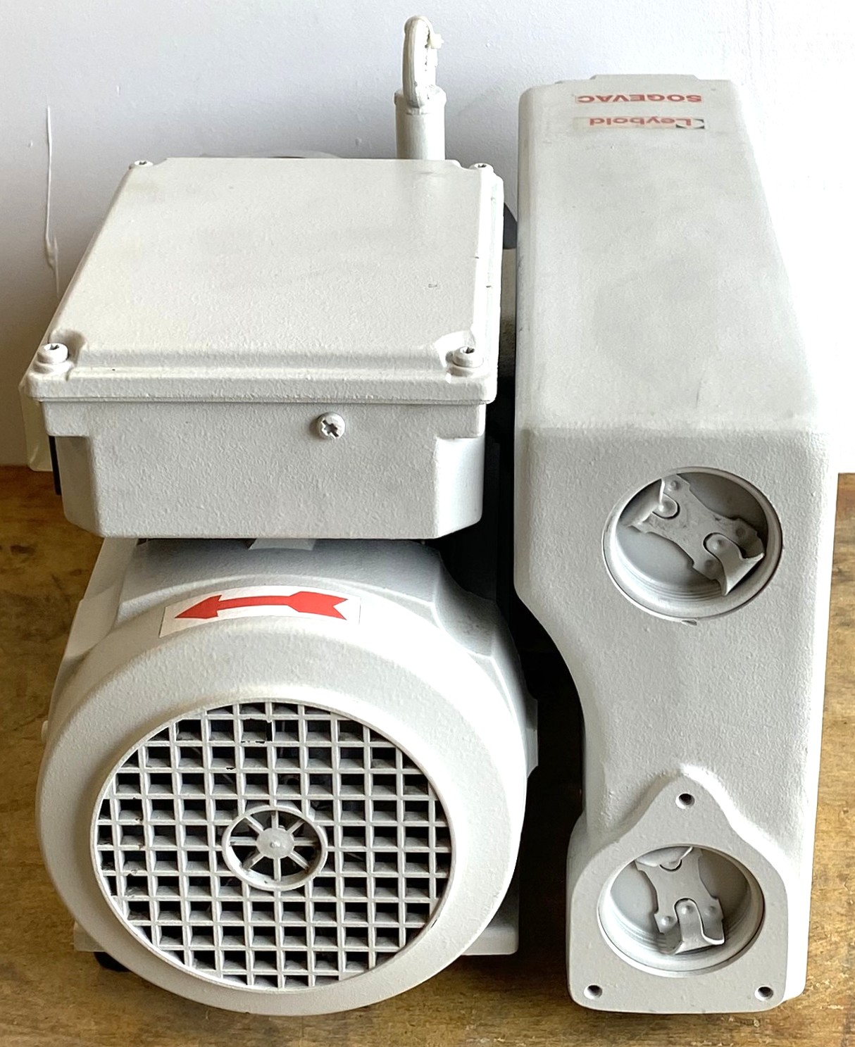 Used Leybold Sogevac SV40 BIFC Rotary Vacuum Pump (22.7-27.7 cfm)