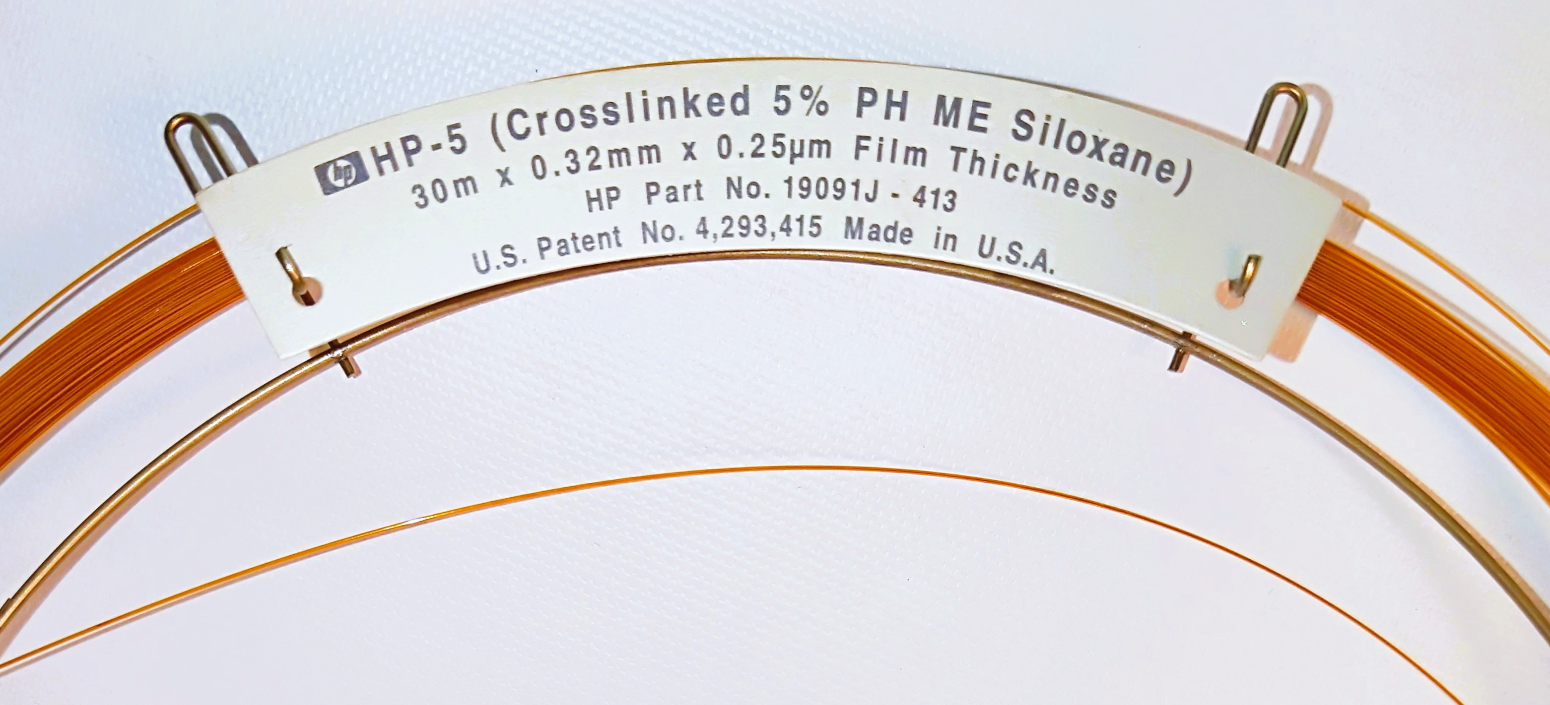 Used Agilent HP-5 (19019J-413) Capillary Column (30M x 0.32mm x 0.25µm)