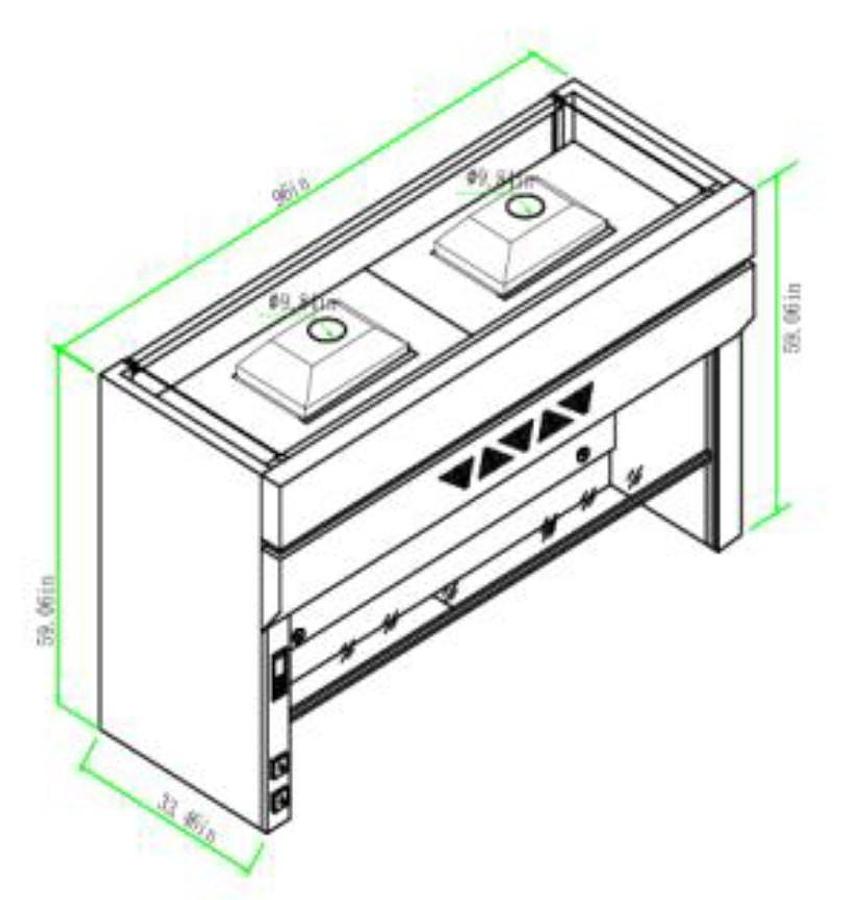 New Winband 8-Ft Fume Hood