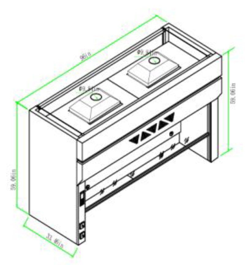 New Winband 8-Ft Fume Hood