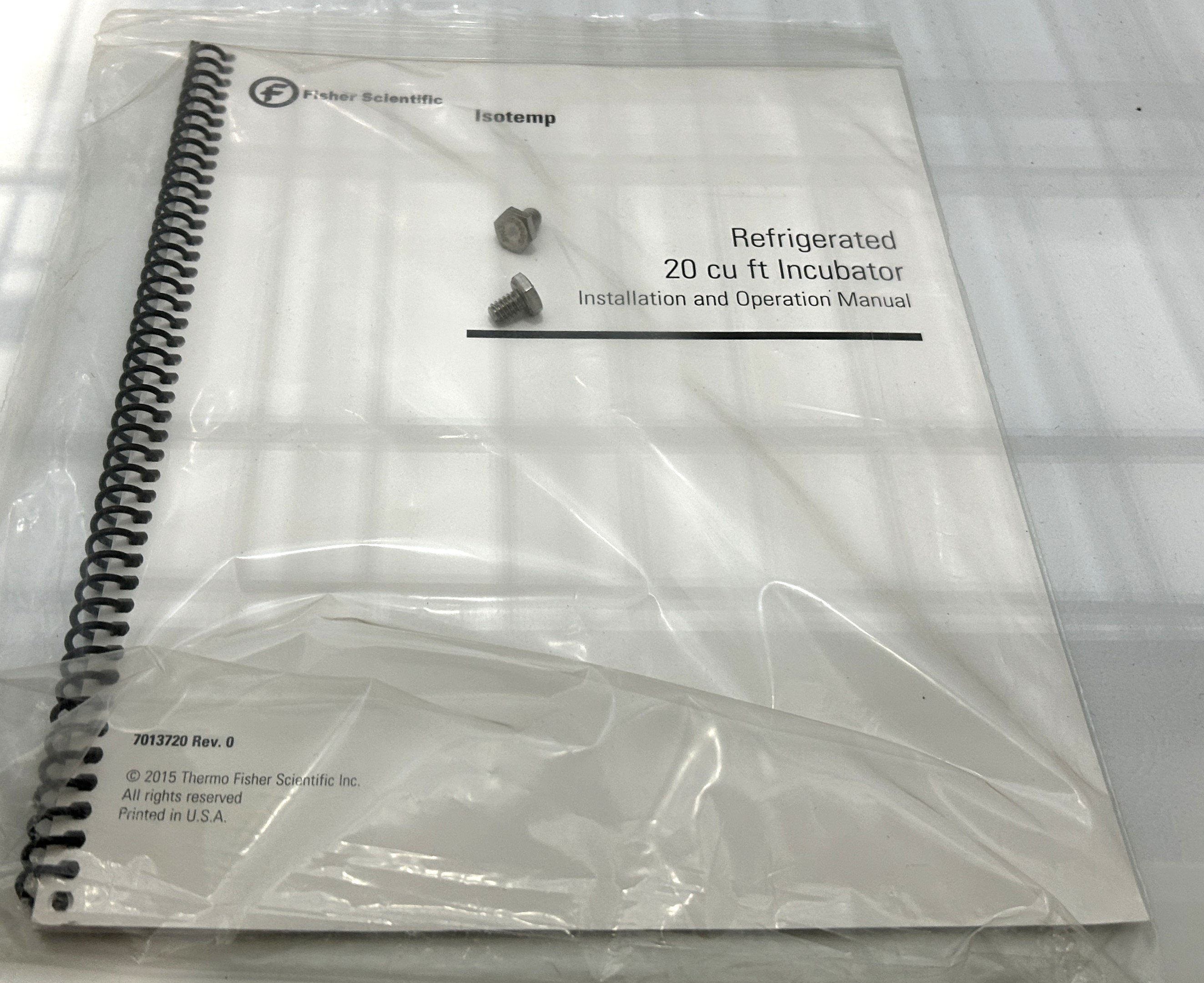 New Open Box Fisher Isotemp 3720A Refrigerated BOD Incubator (20 Cu-Ft)