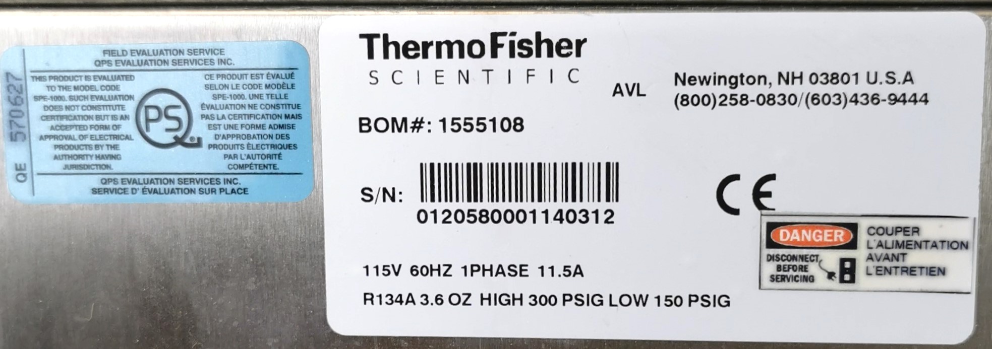 Used ThermoFisher Haake AC150-A10 Refrigerated Bath (6L)