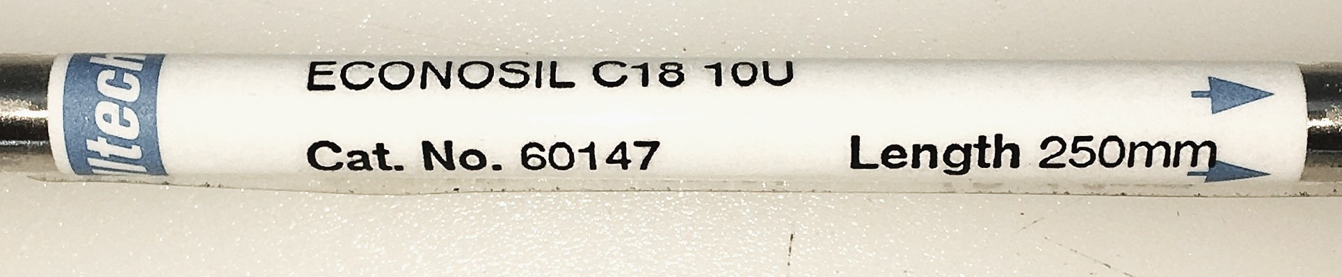 Used Alltech Econosil C18 LC Column (25 cm × 4.6 mm x 10µm)