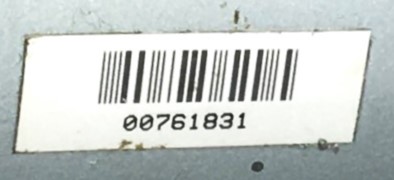 Used Gast 0323-G582EDX Rotary Vacuum Pump with Gauges (5cfm)