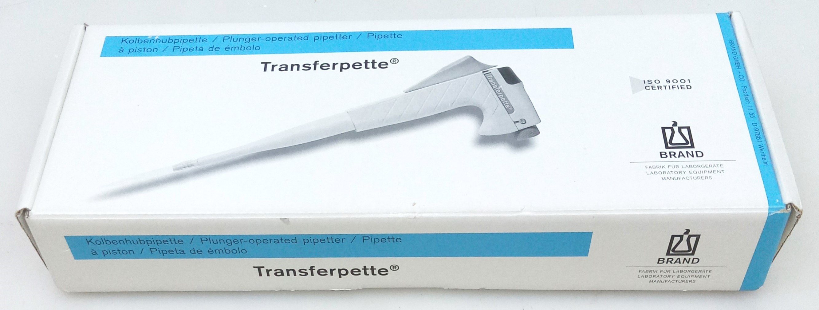 New Open Box BrandTech Transferpette 2704154 Fixed Volume 0.5mL Pipettor
