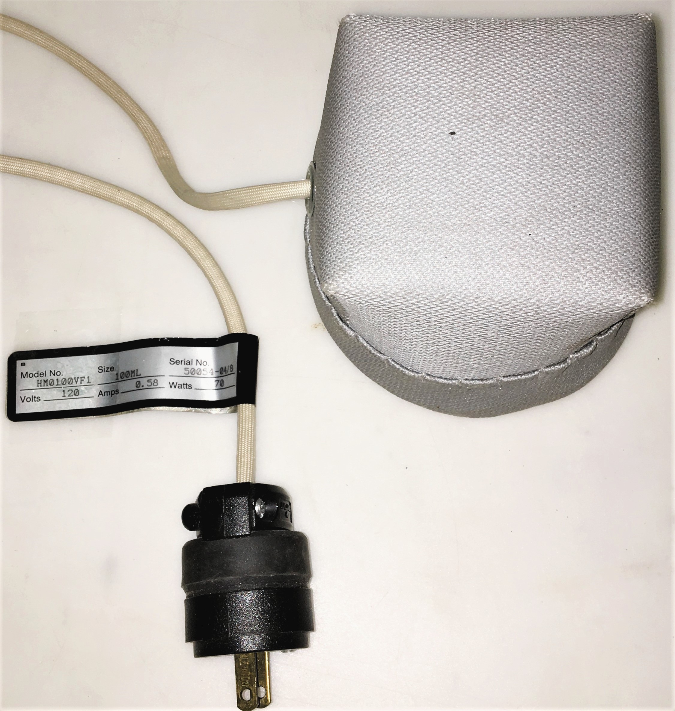 Used BriskHeat HM0100VF1 Heating Mantle (100mL)
