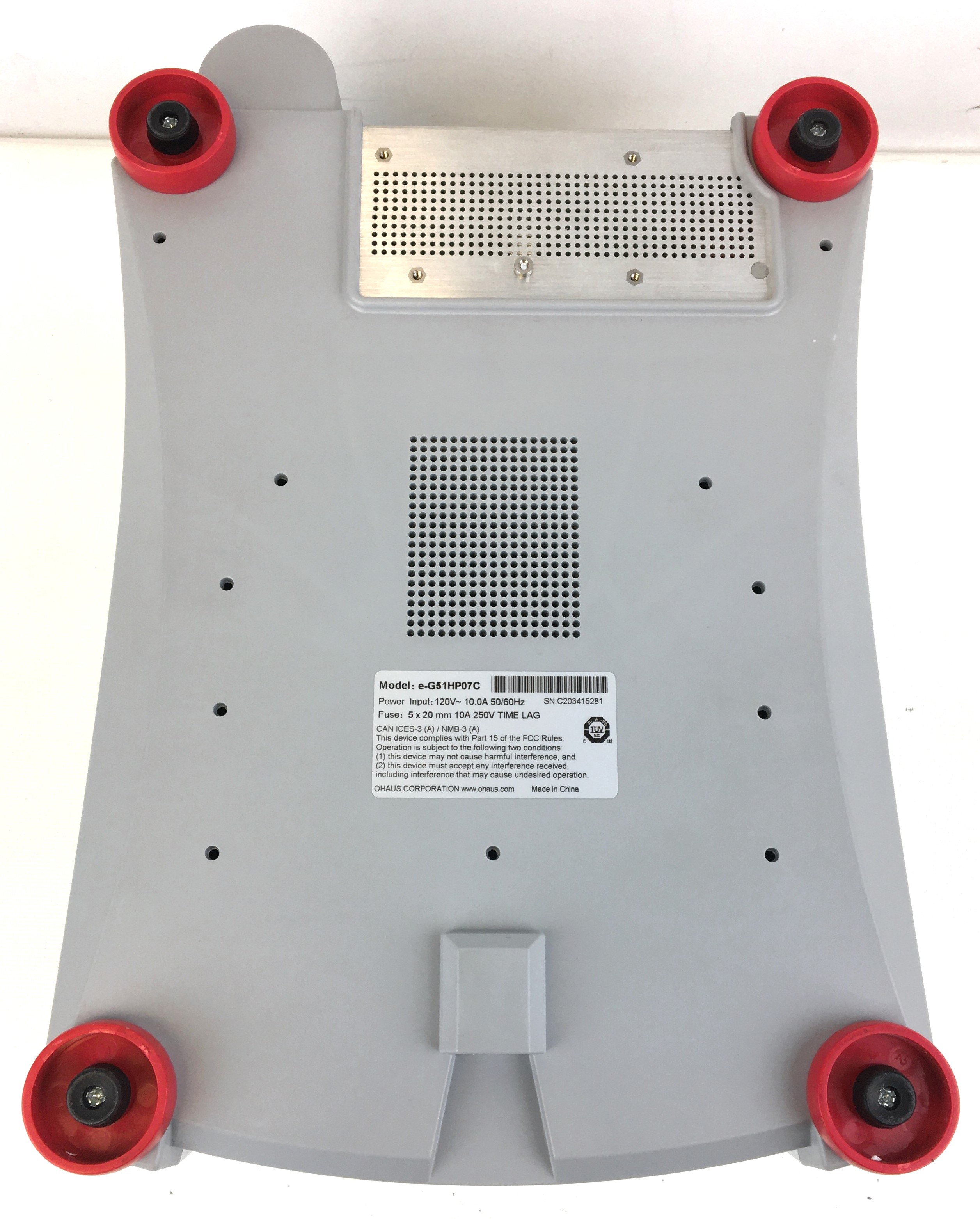 Used Ohaus Guardian 5000 (e-G51HP07C) Digital Hot Plate (7" x 7" Plate)