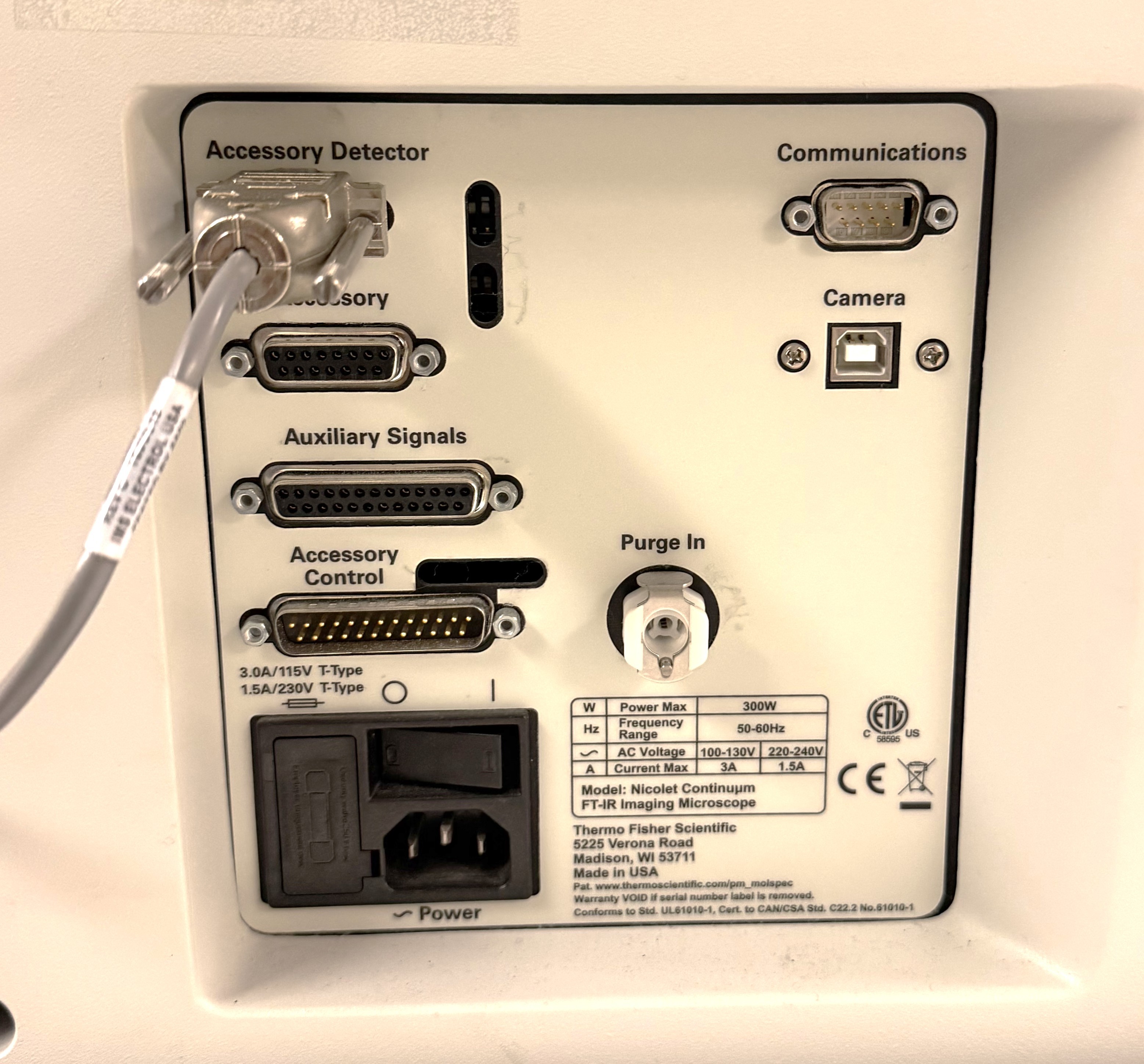 Used Thermo Nicolet iS50-Smart Orbit FT-IR Spectrometer with Continuµm Microscope and Accessories
